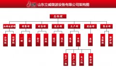 山東立威微波設備有限公司架構(gòu)圖